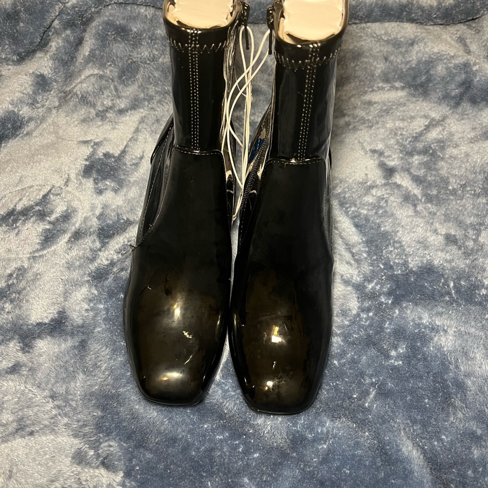 a new day Black Ankle Boots
